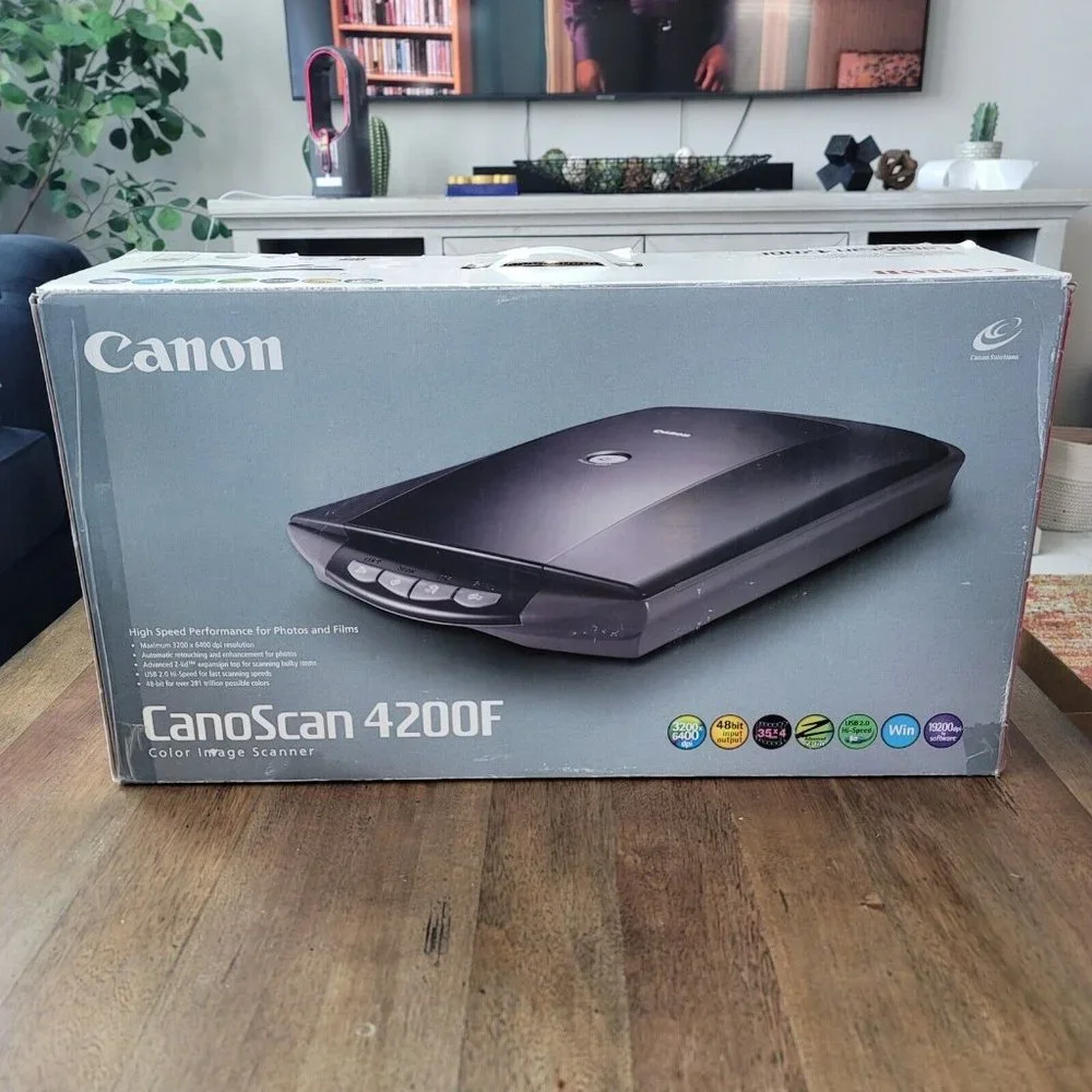 CANON CanoScan 4200F Flabed Scanner Negative Scanner